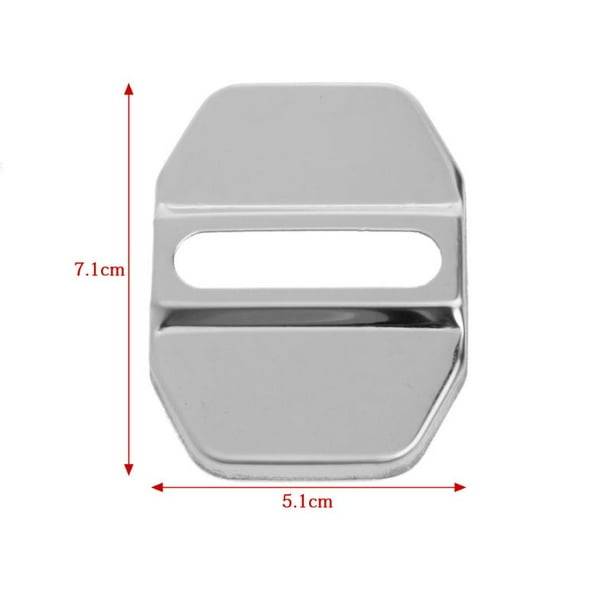 Stainless Steel Car Door Lock Cover Decor Sticker For Benz E C E260L GLK ML GLA Stainless Steel Car Door Lock Cover Decor Sticker For Benz E C E260L GLK ML GLA